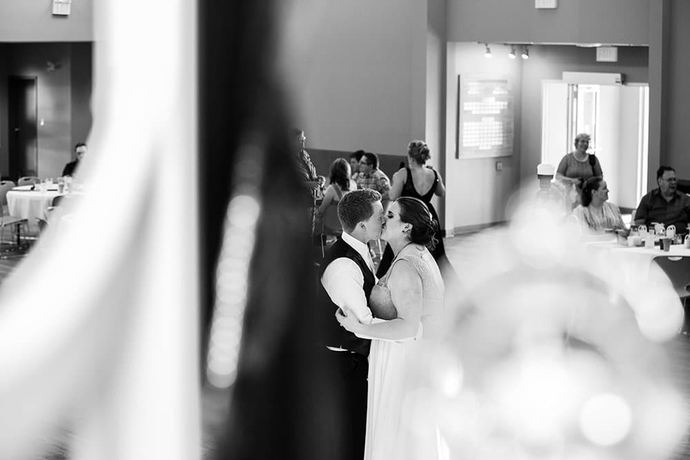  This beautiful shot during the first dance was taken by my husband the second shooter. 